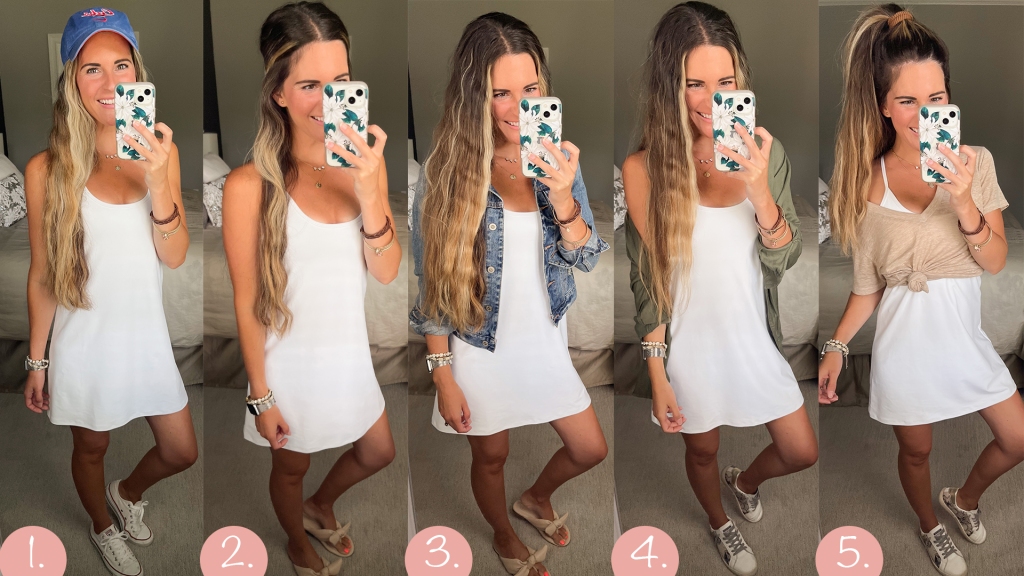 How to Wear an Athletic Dress 5 Ways – Brittany Taulbee